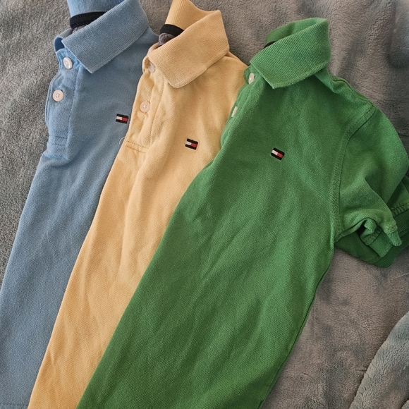 Tommy Hilfiger Other - Tommy Hilfiger Green, Yellow, and Blue Polo Shirts